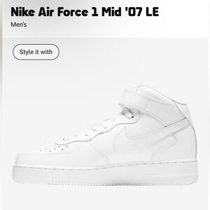 Nike Air Force 1 Mid '07 LE White